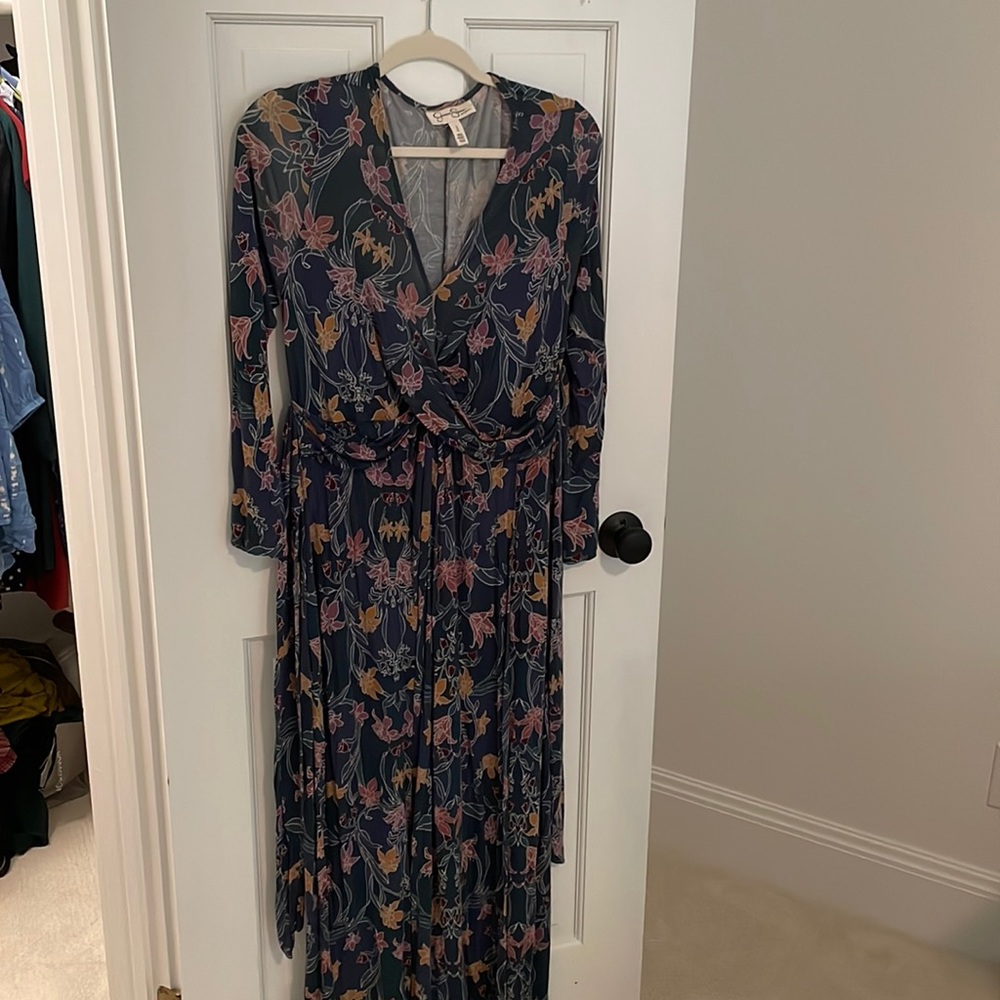 Maternity Wrap Dress - Size L - Jessica Simpson Maternity
